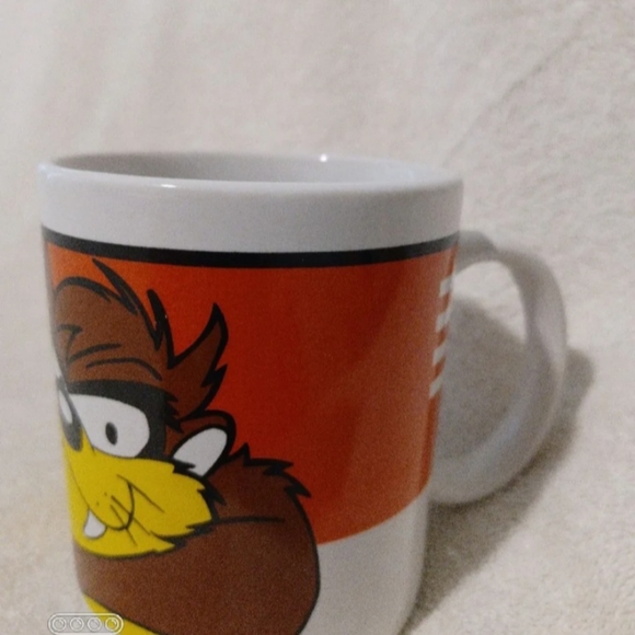 Vintage Looney tunes taz flexing muscle coffee mug - Picture 2 of 7